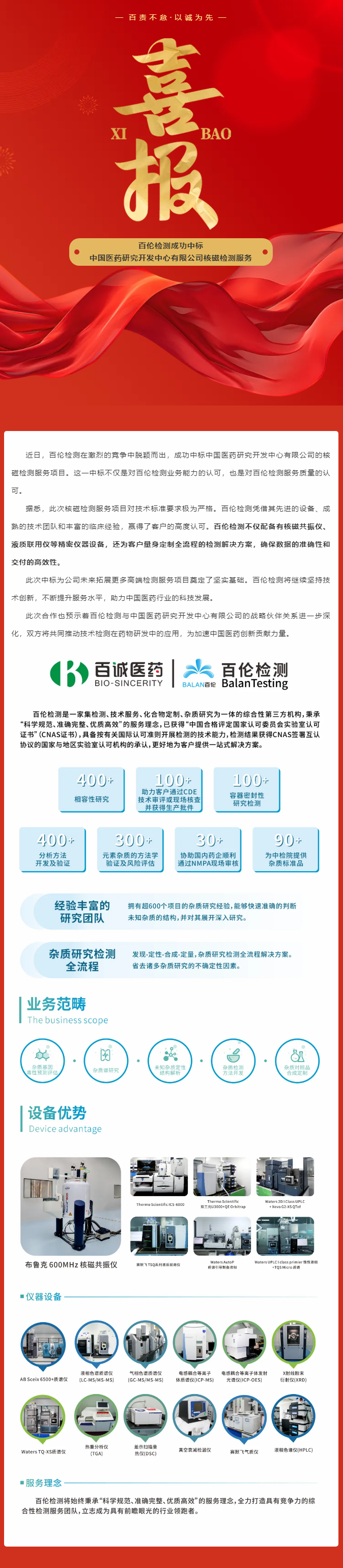 喜報(bào)！百倫檢測成功中標(biāo)中國醫(yī)藥研究開發(fā)中心有限公司核磁檢測服務(wù).png